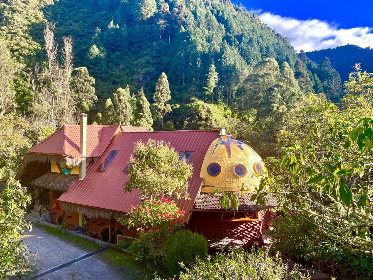 Finca Chamanapamba Guest House Baños Exterior foto